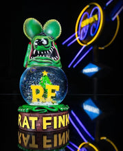 Load image into Gallery viewer, RAT FINK 2025 LIMITED EDITION SNOW GLOBE YOKOHAMA HOT ROD CUSTOM SHOW