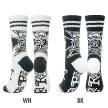 Load image into Gallery viewer, RAT FINK IRON CROSS SOCKS
