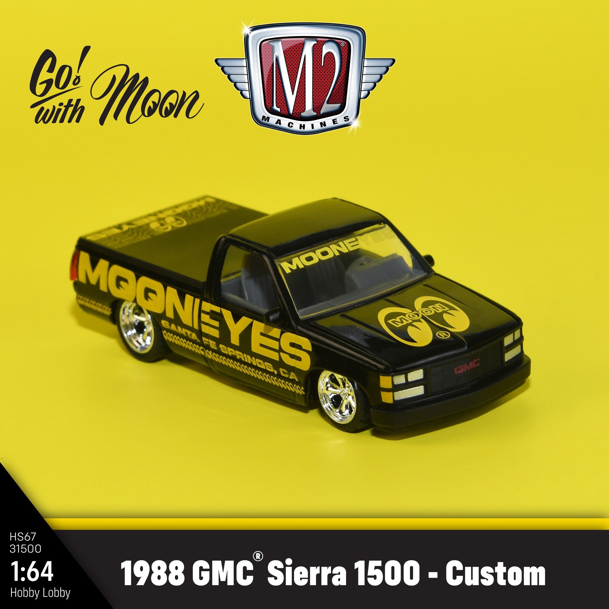 M2 MACHINES X MOONEYES 1988 GMC SIERRA 1500 CUSTOM – Kool Kulture