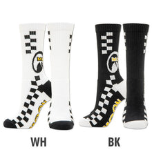 Load image into Gallery viewer, MOON CHECKER LINE SOCKS