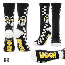 Load image into Gallery viewer, MOON CHECKER LINE SOCKS