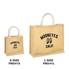 Load image into Gallery viewer, MOON CALIF. JUTE TOTE BAG SMALL