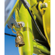 Load image into Gallery viewer, MOON EQUIPPED IRON CROSS BELL KEY RING
