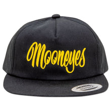 Load image into Gallery viewer, MOONEYES LETTERING TWILL FLAT VISOR CAP