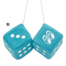 Load image into Gallery viewer, MOON HANGING FUZZY DICE