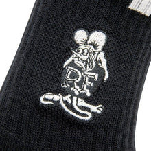 Load image into Gallery viewer, RAT FINK EMBROIDERY SHORT SOCKS