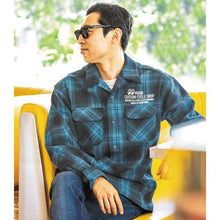 Load image into Gallery viewer, MOON CUSTOM CYCLE SHOP WOOL CHECK SHIRT