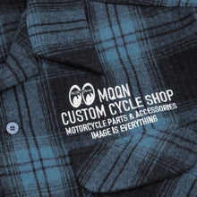 Load image into Gallery viewer, MOON CUSTOM CYCLE SHOP WOOL CHECK SHIRT