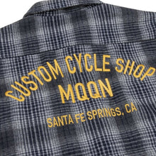Load image into Gallery viewer, MOON CUSTOM CYCLE SHOP WOOL CHECK SHIRT