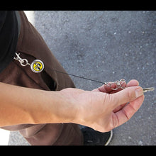 Load image into Gallery viewer, MOON REEL KEY RING