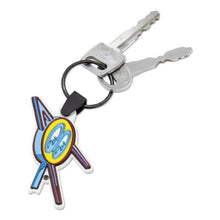 Load image into Gallery viewer, MOON CAFE NEON RUBBER KEY RING