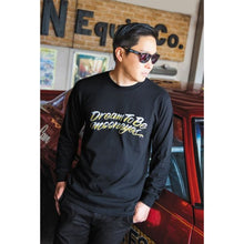 Load image into Gallery viewer, DREAM TO BE MOONEYES LONG SLEEVE T-SHIRT