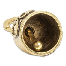 Load image into Gallery viewer, MOON BELL KEY RING