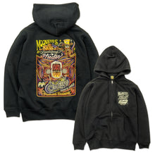 Load image into Gallery viewer, MOON SIGNS & PINSTRIPING STUDIO ZIP HOODIE