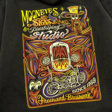 Load image into Gallery viewer, MOON SIGNS & PINSTRIPING STUDIO ZIP HOODIE