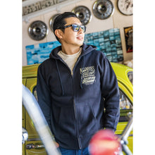 Load image into Gallery viewer, MOON SIGNS & PINSTRIPING STUDIO ZIP HOODIE