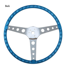 Load image into Gallery viewer, MOONEYES ORIGINAL CALIFORNIA METAL FLAKE STEERING WHEEL, FINGER GRIP