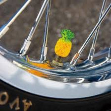 Load image into Gallery viewer, BLUE PANIC PINEAPPLE VALVE CAP