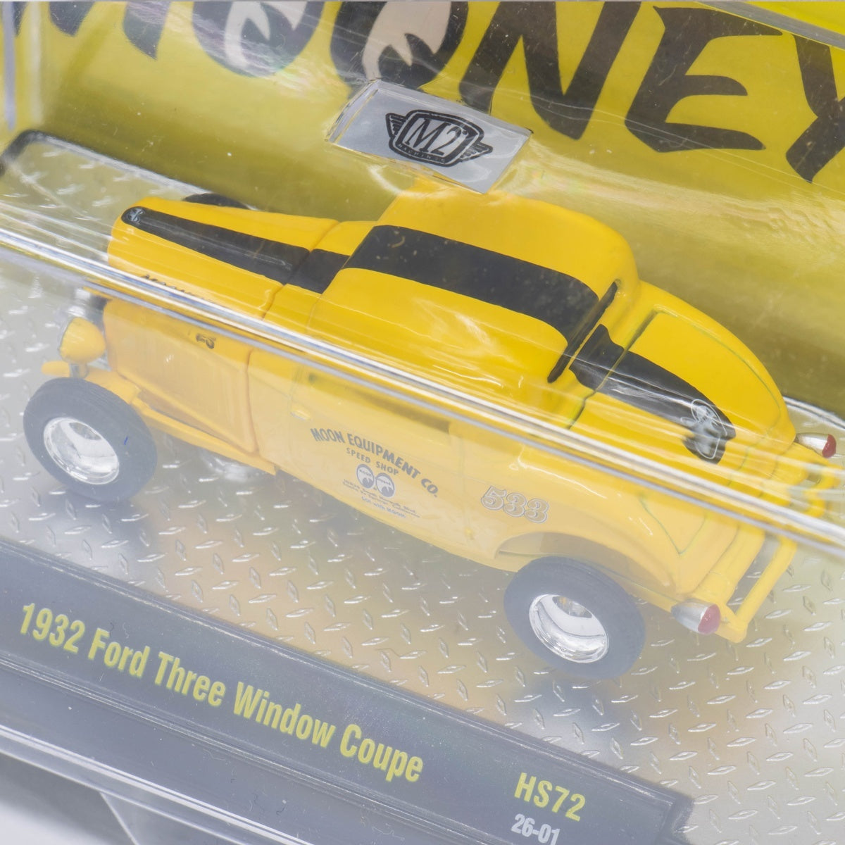 1/64 M2 MACHINES X MOONEYES 1932 FORD THREE WINDOW COUPE – Kool