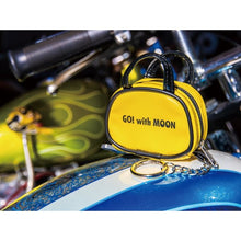 Load image into Gallery viewer, MOON MINI BAG POUCH KEY RING
