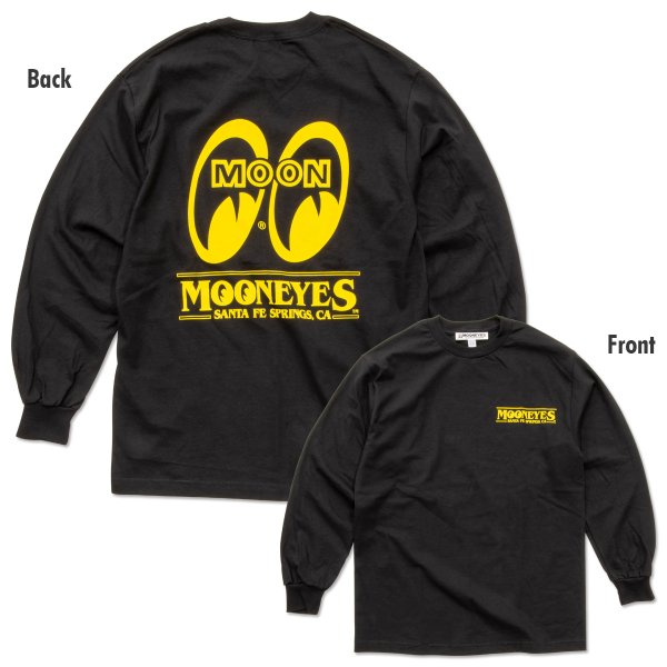 MOON BIG EYESHAPE LONG SLEEVE T-SHIRT