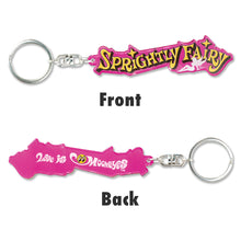 Load image into Gallery viewer, SPRIGHTLY FAIRY ACRYLIC KEY RING
