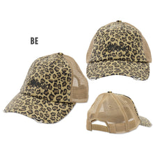 Load image into Gallery viewer, MOON LEOPARD TRUCKER HAT
