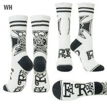 Load image into Gallery viewer, RAT FINK IRON CROSS SOCKS
