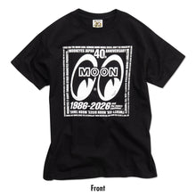 Load image into Gallery viewer, MOONEYES 40TH ANNIVERSARY EYESHAPE LOGO T-SHIRT
