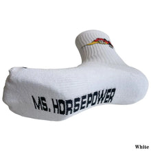 Load image into Gallery viewer, LADIES MS. HORSEPOWER SOCKS
