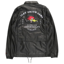 Load image into Gallery viewer, CLAY SMITH LEATHER COACH JACKET
