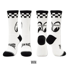 Load image into Gallery viewer, MOON EQUIPPED CHECKER SOCKS
