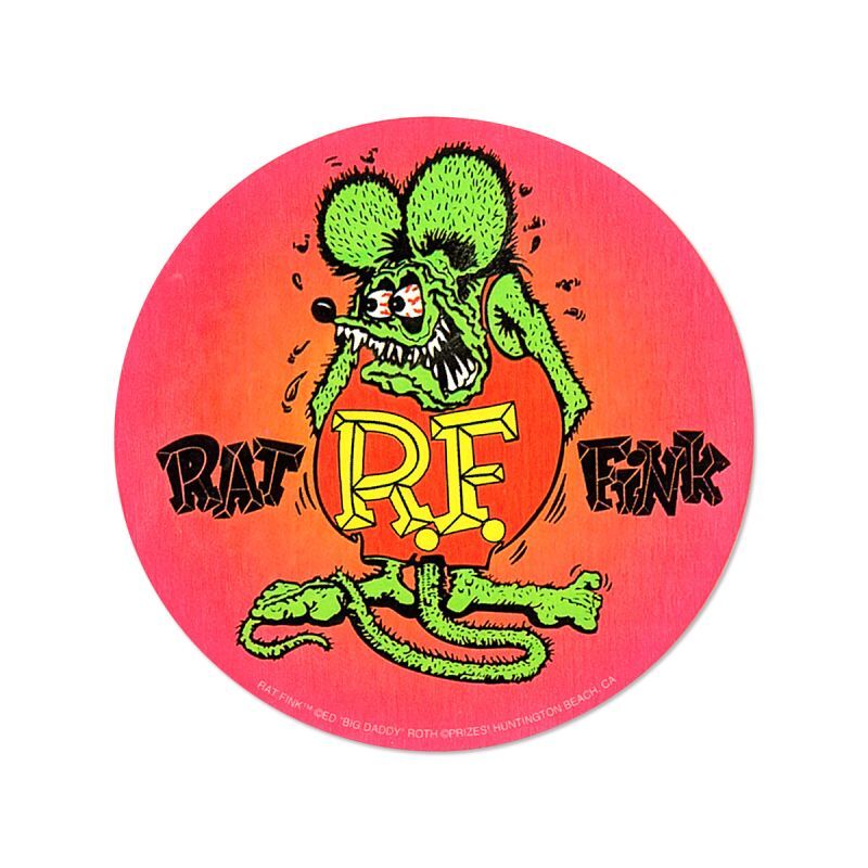 RAT FINK CIRCLE DECAL