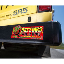 Load image into Gallery viewer, RAT FINK BUMPER DECAL WILD RIDE
