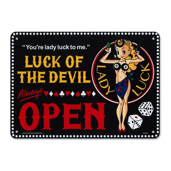 LADY LUCK SIGNBOARD – Kool Kulture