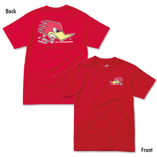 CLAY SMITH TRADITIONAL DESIGN T-SHIRT RED