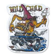 Load image into Gallery viewer, RAT FINK TIN SIGN WILD CHILD
