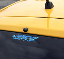 Load image into Gallery viewer, MOONEYES PINSTRIPE STICKER
