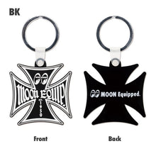 Load image into Gallery viewer, MOON EQUIPPED IRON CROSS KEY RING
