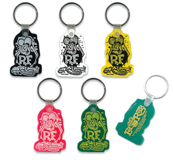 RAT FINK SOFT RUBBER KEY RING
