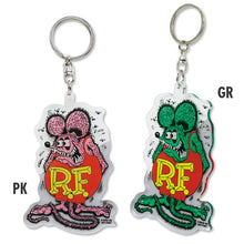 Load image into Gallery viewer, RAT FINK CLEAR KEYRING
