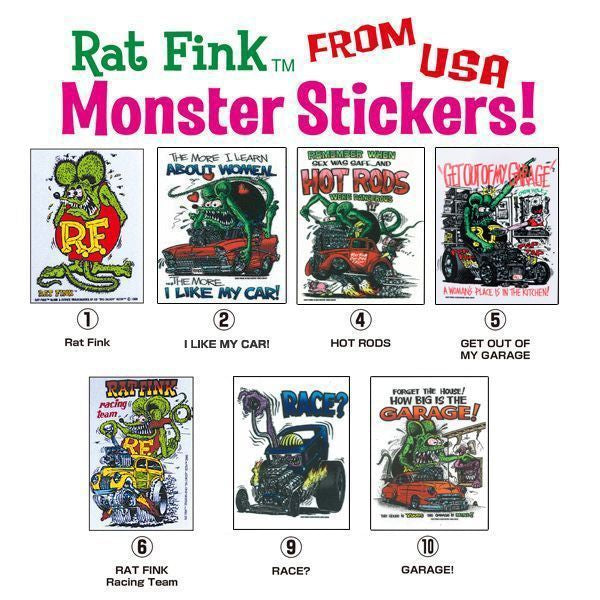 RAT FINK MONSTER STICKER