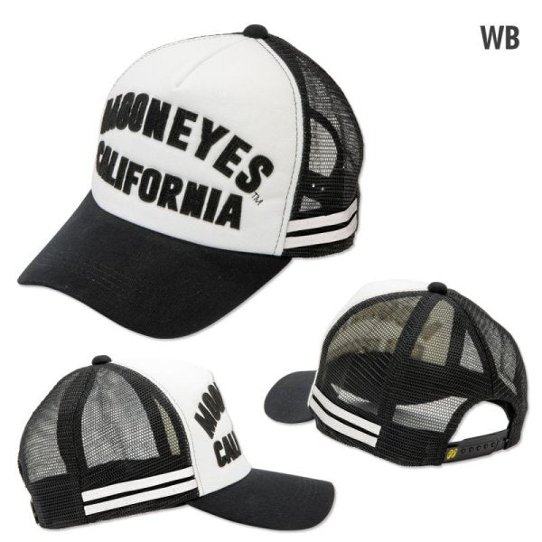 MOON FELT PATCH MESH CAP