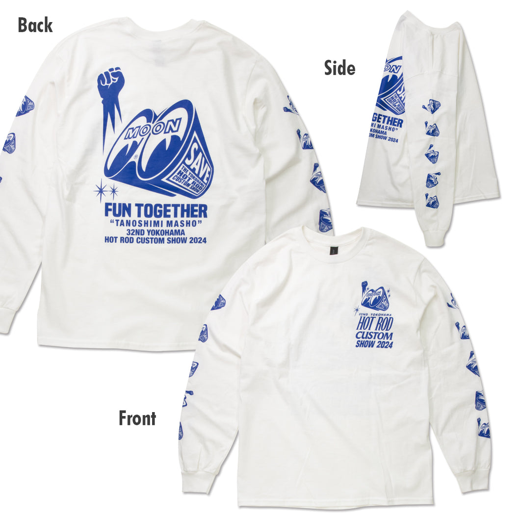 32ND YOKOHAMA HOT ROD CUSTOM SHOW 2024 LONG SLEEVE T-SHIRT