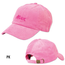 Load image into Gallery viewer, MOON LETTERING CORDUROY HAT
