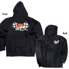 Load image into Gallery viewer, CLAY SMITH CHECKER FLAG HOODIE
