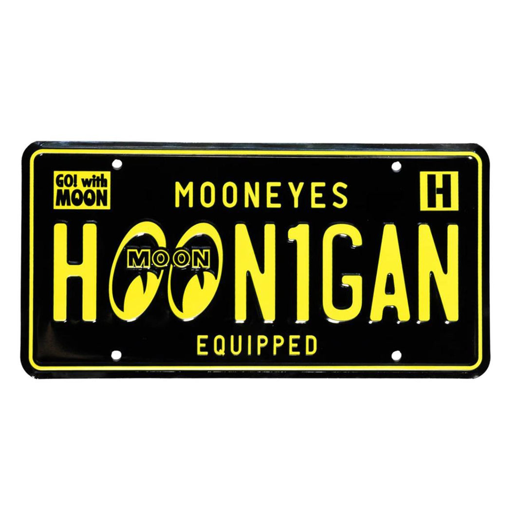 MOONEYES x HOONIGAN LICENSE PLATE