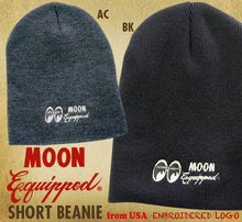 Load image into Gallery viewer, MOON EQUIPPED SHORT BEANIE CAP
