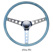 Load image into Gallery viewer, MOONEYES ORIGINAL CALIFORNIA METAL FLAKE STEERING WHEEL, FINGER GRIP
