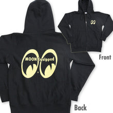 Load image into Gallery viewer, MOON EQUIPPED ZIP UP HOODIE
